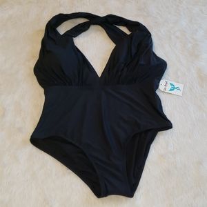 NWT Sea Angel | Black One Piece Swimsuit